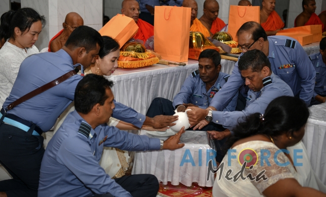 SLAF Holds Religious Ceremony at Temple of the Sacred Tooth for the 9th Consecutive Year