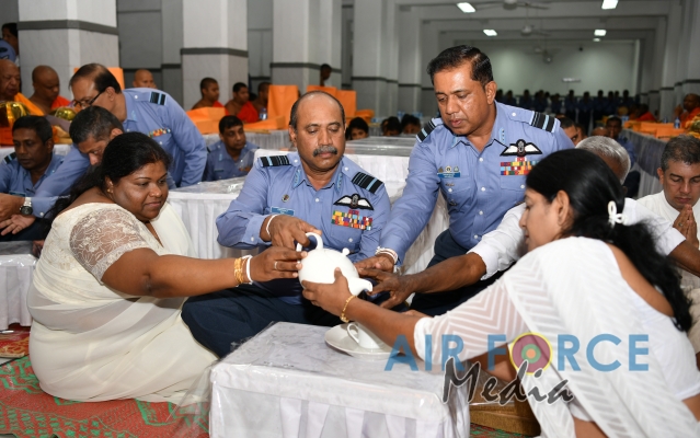 SLAF Holds Religious Ceremony at Temple of the Sacred Tooth for the 9th Consecutive Year