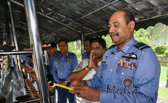 SLAF Holds Religious Ceremony at Temple of the Sacred Tooth for the 9th Consecutive Year