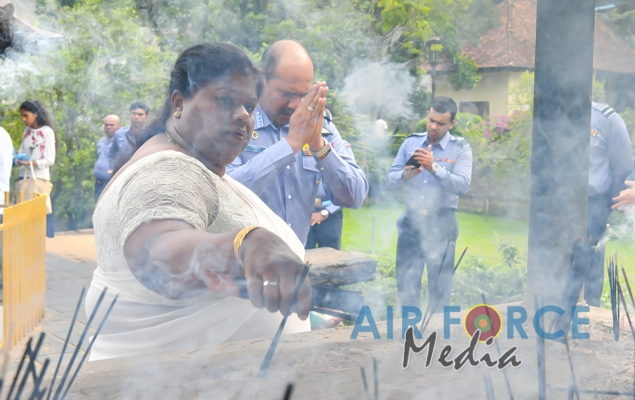 SLAF Holds Religious Ceremony at Temple of the Sacred Tooth for the 9th Consecutive Year