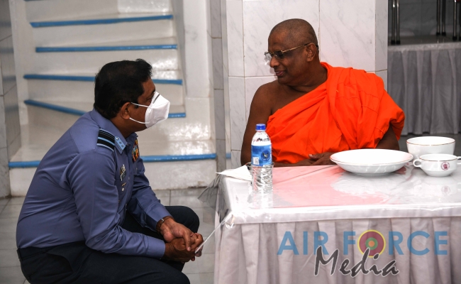 SLAF conducts Annual Religious Ceremony at Temple of the Sacred Tooth in Kandy