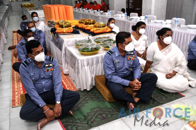 SLAF conducts Annual Religious Ceremony at Temple of the Sacred Tooth in Kandy