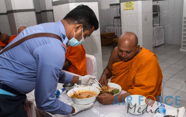 SLAF conducts Annual Religious Ceremony at Temple of the Sacred Tooth in Kandy