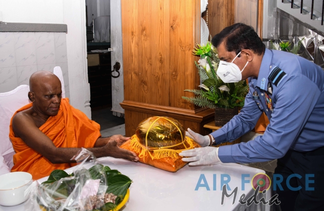 SLAF conducts Annual Religious Ceremony at Temple of the Sacred Tooth in Kandy