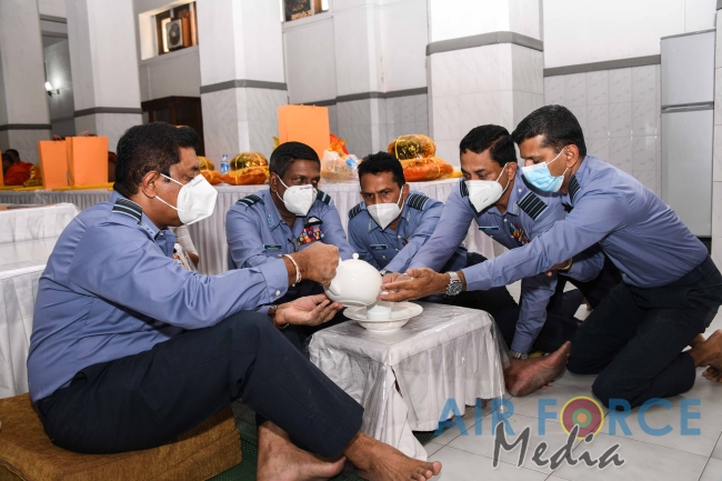 SLAF conducts Annual Religious Ceremony at Temple of the Sacred Tooth in Kandy