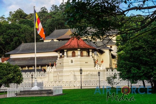 SLAF conducts Annual Religious Ceremony at Temple of the Sacred Tooth in Kandy