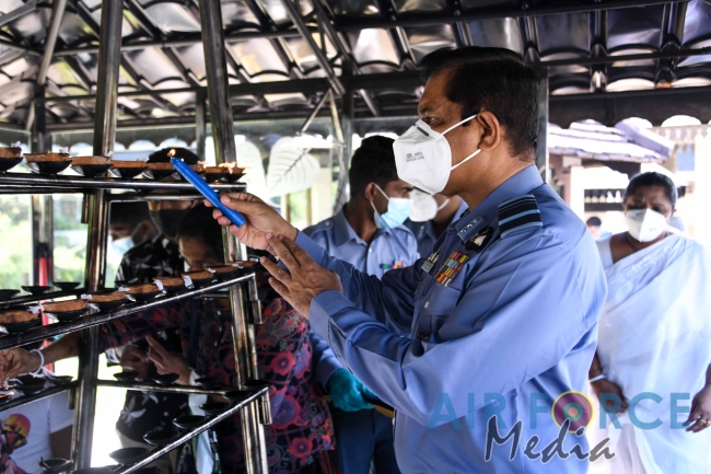 SLAF conducts Annual Religious Ceremony at Temple of the Sacred Tooth in Kandy