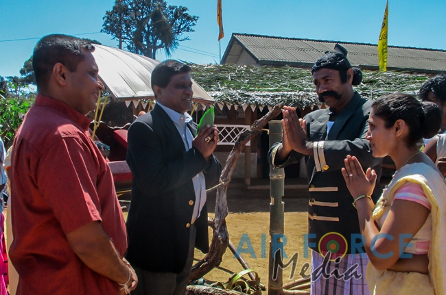 SLAF Celebrates Avurudu Amidst the Clouds at Pidurutalagala