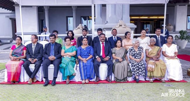 AIR MARSHAL BANDU EDIRISINGHE ASSUMES DUTIES AS THE 20TH COMMANDER OF THE SRI LANKA AIR FORCE