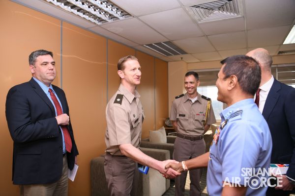 ASSISTANT
SECRETARY OF DEFENCE IN USA CALLS ON CHIEF OF STAFF