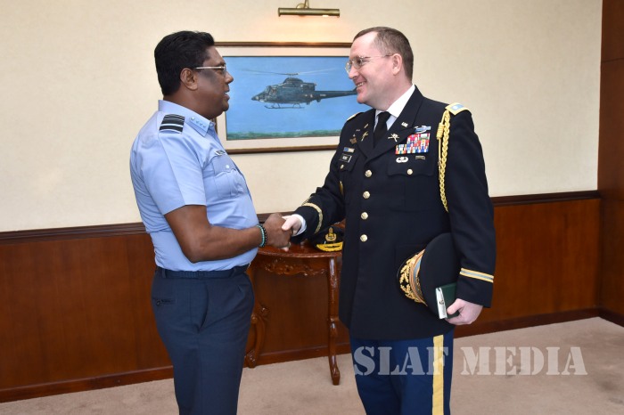 Defence Attaché at United States call on Commander of the Air Force