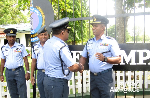 CHANGE OF COMMAND AT SLAF STATION AMPARA