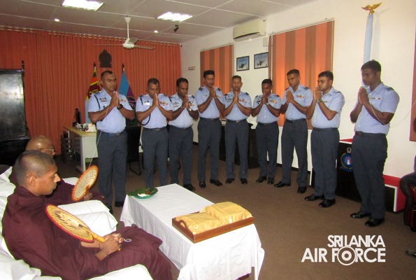 CHANGE OF COMMAND AT SLAF STATION AMPARA
