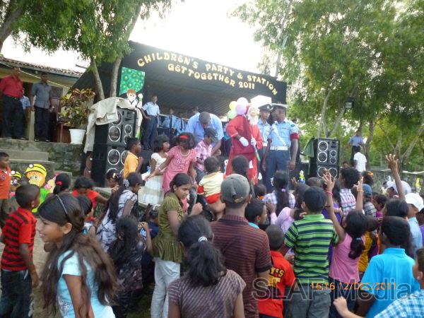 Annual children’s party and get-together 2011 Sri lanka Air force station Ampara