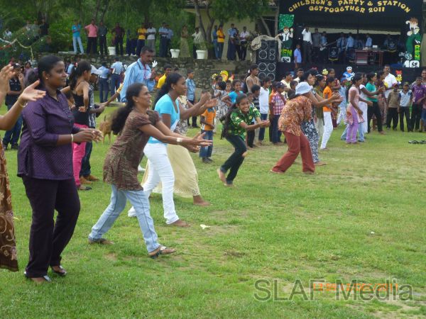 Annual children’s party and get-together 2011 Sri lanka Air force station Ampara