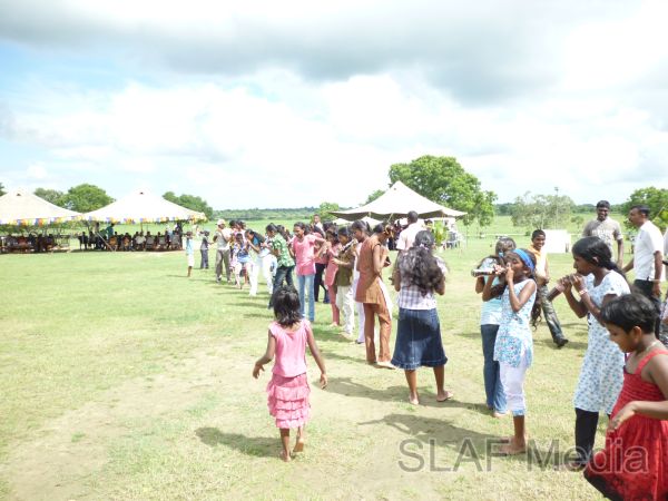 Annual children’s party and get-together 2011 Sri lanka Air force station Ampara