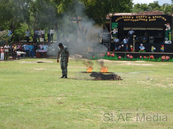 Annual children’s party and get-together 2011 Sri lanka Air force station Ampara