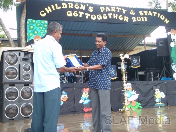 Annual children’s party and get-together 2011 Sri lanka Air force station Ampara
