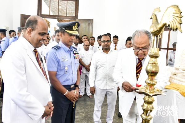 AIR
MARSHAL UDENI RAJAPAKSA GRACES 'ANANDA MUSEUM' INAUGURATION AS SPECIAL
GUEST OF HONOUR