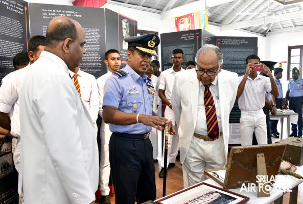 AIR
MARSHAL UDENI RAJAPAKSA GRACES 'ANANDA MUSEUM' INAUGURATION AS SPECIAL
GUEST OF HONOUR