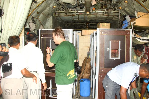 செக் குடியரசினால் அன்பளிப்பு செய்யப்பட்ட 3வகை மிருகங்கள் இலங்கை வந்து சேர்ந்தன