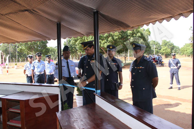 ගුවන් හමුදාපතිතුමාගේ වාර්ෂික පරීක්ෂණය- ශ්රී ලංකා ගුවන් හමුදාව පාලවී