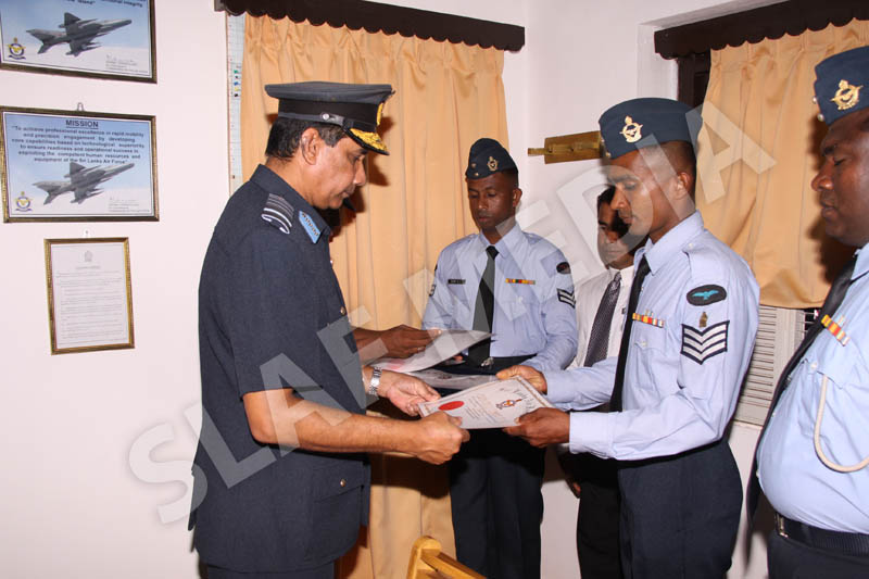 ගුවන් හමුදාපතිතුමාගේ වාර්ෂික පරීක්ෂණය- ශ්රී ලංකා ගුවන් හමුදාව පාලවී
