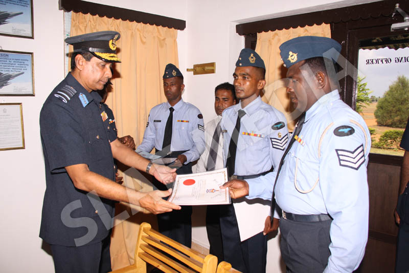 ගුවන් හමුදාපතිතුමාගේ වාර්ෂික පරීක්ෂණය- ශ්රී ලංකා ගුවන් හමුදාව පාලවී