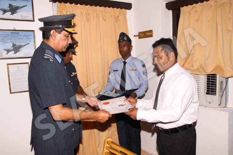 ගුවන් හමුදාපතිතුමාගේ වාර්ෂික පරීක්ෂණය- ශ්රී ලංකා ගුවන් හමුදාව පාලවී