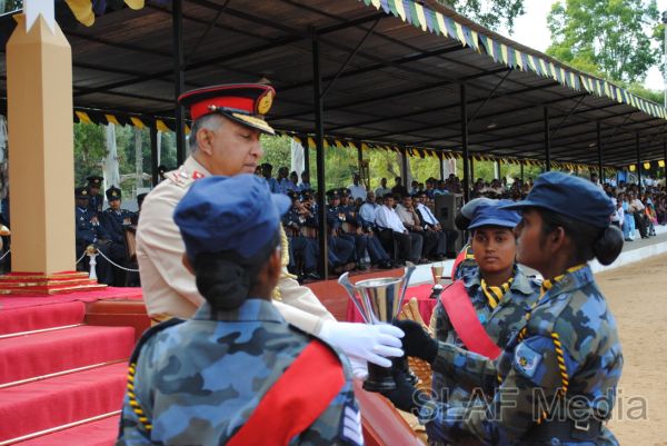 වාර්ෂික කාන්තා ගුවන් ශිෂ්ය භට ඇගයීමේ කඳවුර දියතලාවේදී..