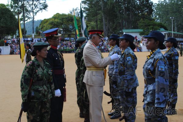 වාර්ෂික කාන්තා ගුවන් ශිෂ්ය භට ඇගයීමේ කඳවුර දියතලාවේදී..