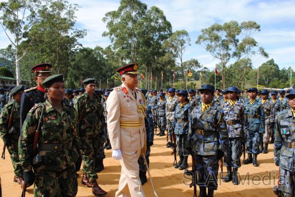 වාර්ෂික කාන්තා ගුවන් ශිෂ්ය භට ඇගයීමේ කඳවුර දියතලාවේදී..