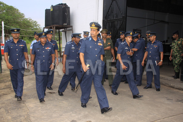 Annual Commander's Inspection at Sri Lanka Air Force Station, Colombo