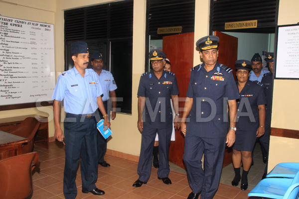 Annual Commander's Inspection at Sri Lanka Air Force Station, Colombo