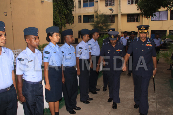 Annual Commander's Inspection at Sri Lanka Air Force Station, Colombo