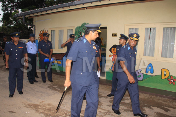 Annual Commander's Inspection at Sri Lanka Air Force Station, Colombo