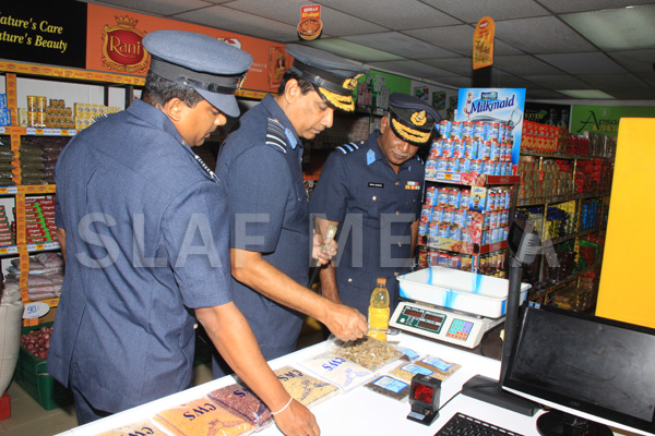 Annual Commander's Inspection at Sri Lanka Air Force Station, Colombo