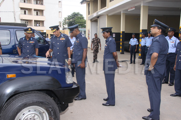 Annual Commander's Inspection at Sri Lanka Air Force Station, Colombo