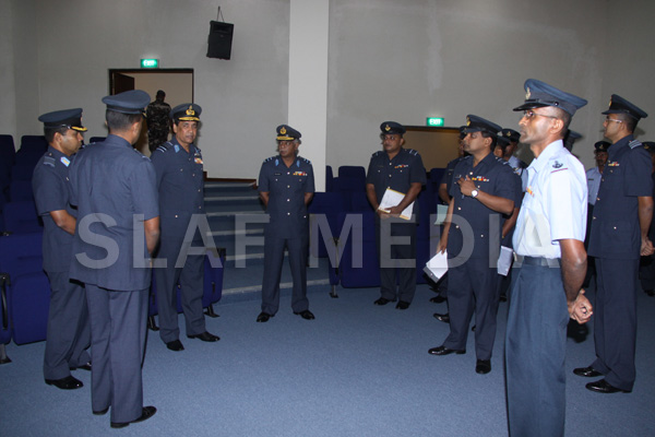 Annual Commander's Inspection at Sri Lanka Air Force Station, Colombo