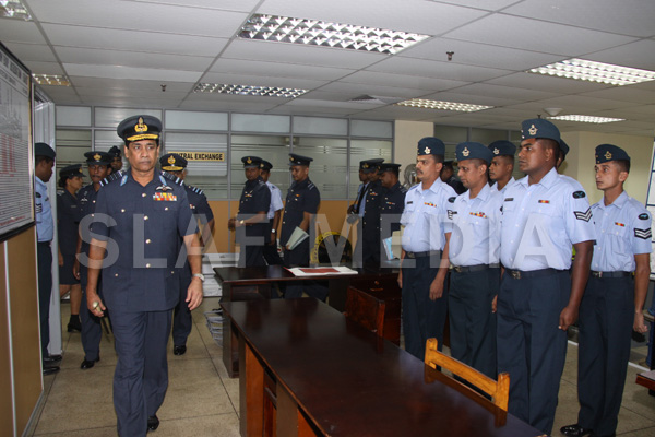Annual Commander's Inspection at Sri Lanka Air Force Station, Colombo