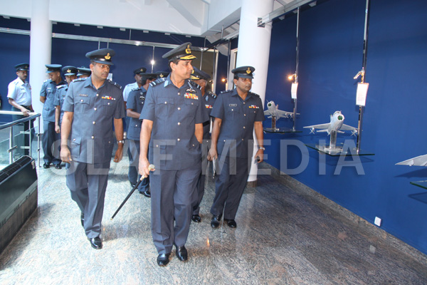 Annual Commander's Inspection at Sri Lanka Air Force Station, Colombo
