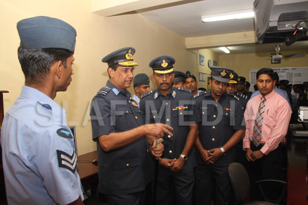 Annual Commander's Inspection at Sri Lanka Air Force Station, Colombo