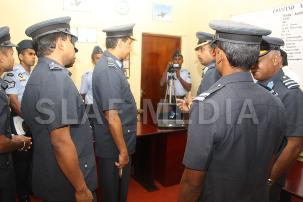 Annual Commander's Inspection at Sri Lanka Air Force Station, Colombo