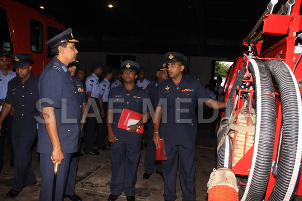 Annual Commander's Inspection at Sri Lanka Air Force Station, Colombo