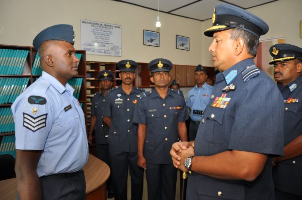 Commander’s Annual Inspection of SLAF Station Diyatalawa 2011