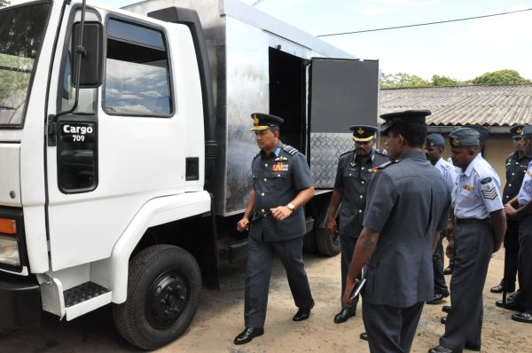 Commander’s Annual Inspection of SLAF Station Diyatalawa 2011