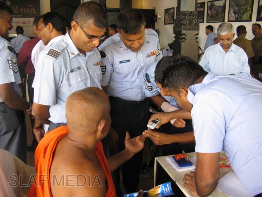 Annual Oral Health Care Programme at The Temple of Tooth Relic in
Kandy