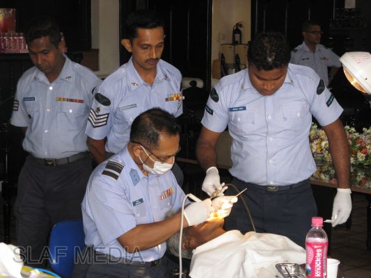Annual Oral Health Care Programme at The Temple of Tooth Relic in
Kandy