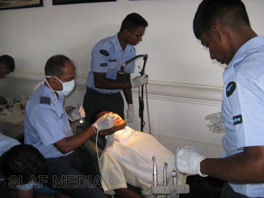 Annual Oral Health Care Programme at The Temple of Tooth Relic in
Kandy