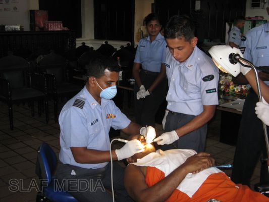 Annual Oral Health Care Programme at The Temple of Tooth Relic in
Kandy
